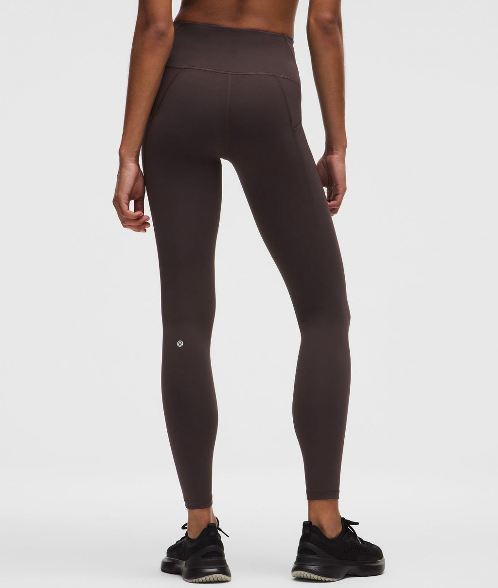 Wunder Train High-Rise Tight with Pockets 28'' Sequoia