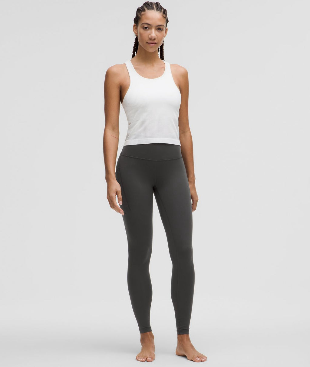 Wunder Train High-Rise Tight with Pockets 28'' Graphite Grey
