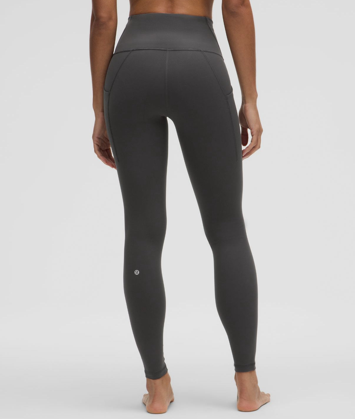 Wunder Train High-Rise Tight with Pockets 28'' Graphite Grey