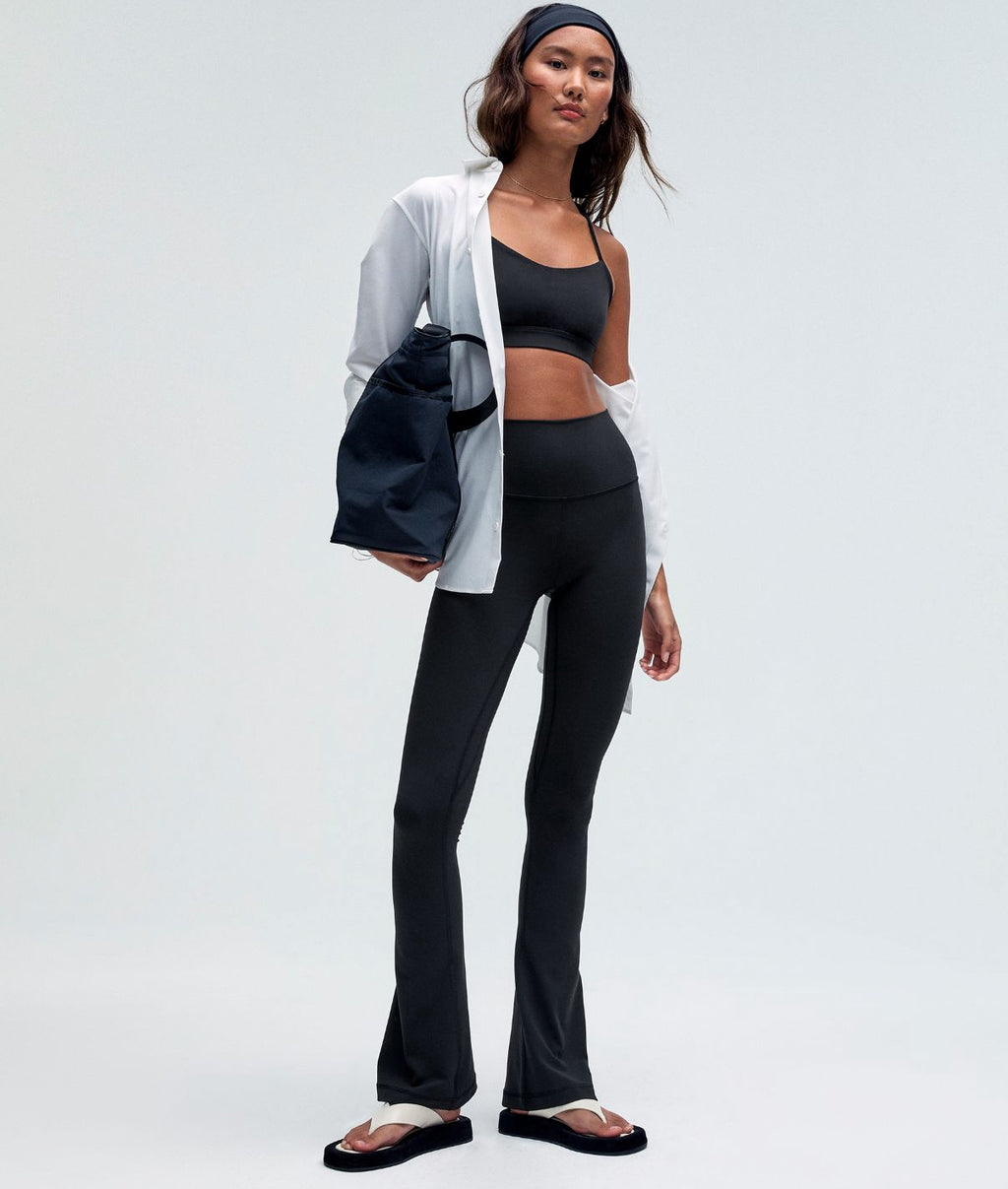 Align High-Rise Mini-Flare Pant Tall Black
