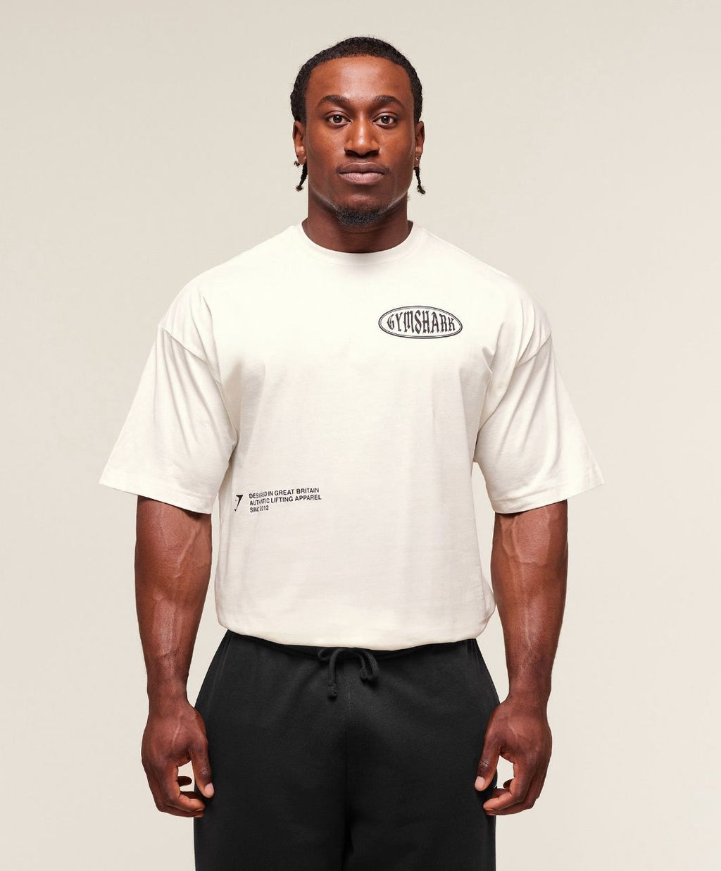 Authentic Lifting apparel T-Shirt Soft White