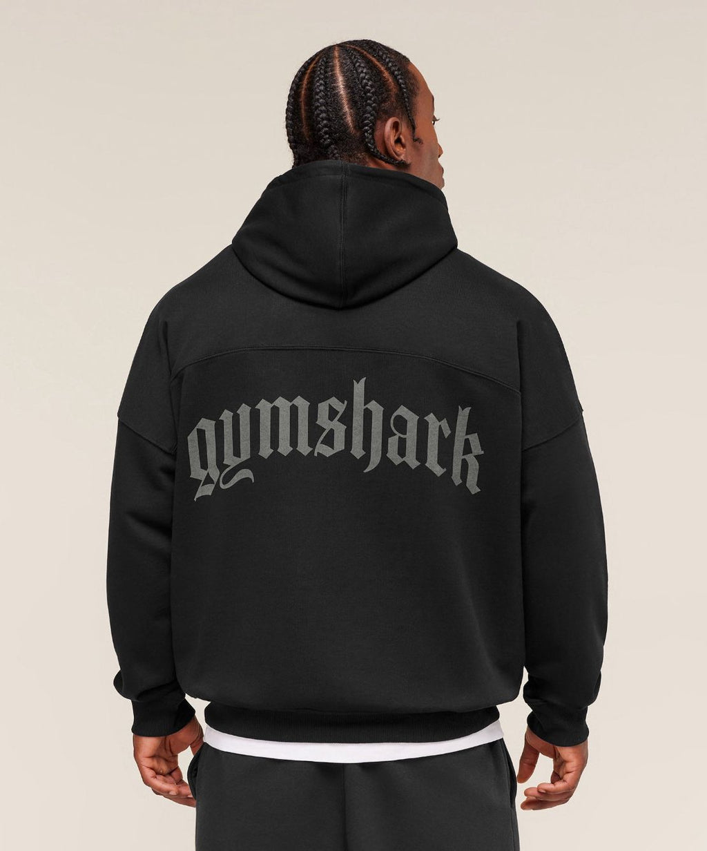 Old English Hood Black