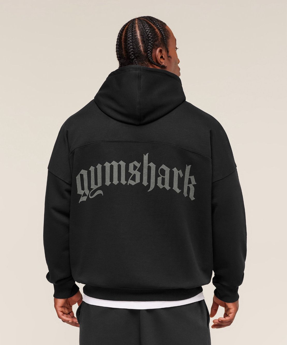 Old English Hood Black