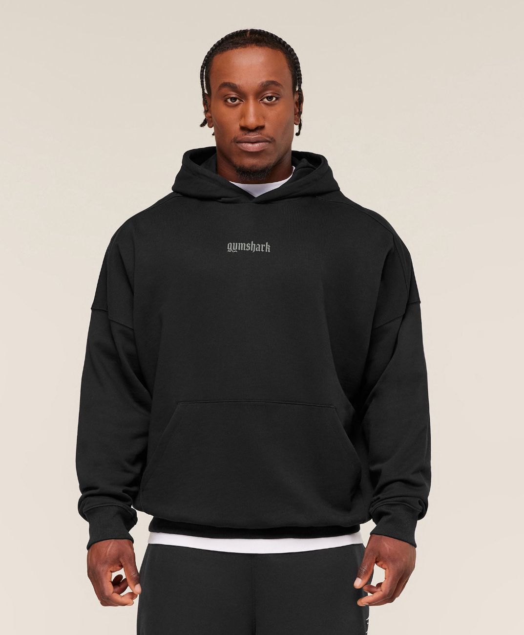 Old English Hood Black