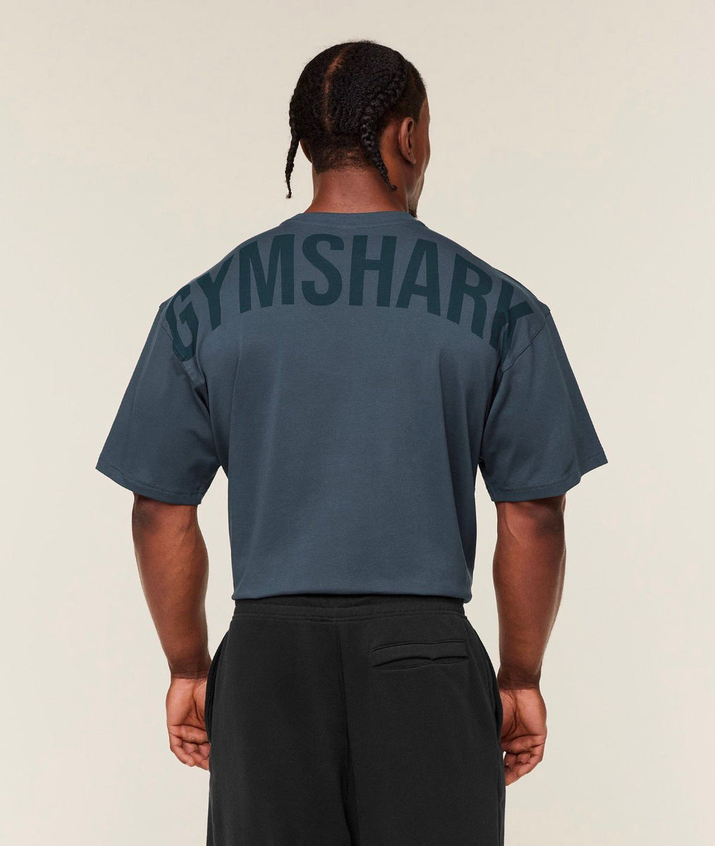 Power T-Shirt Stealth Blue