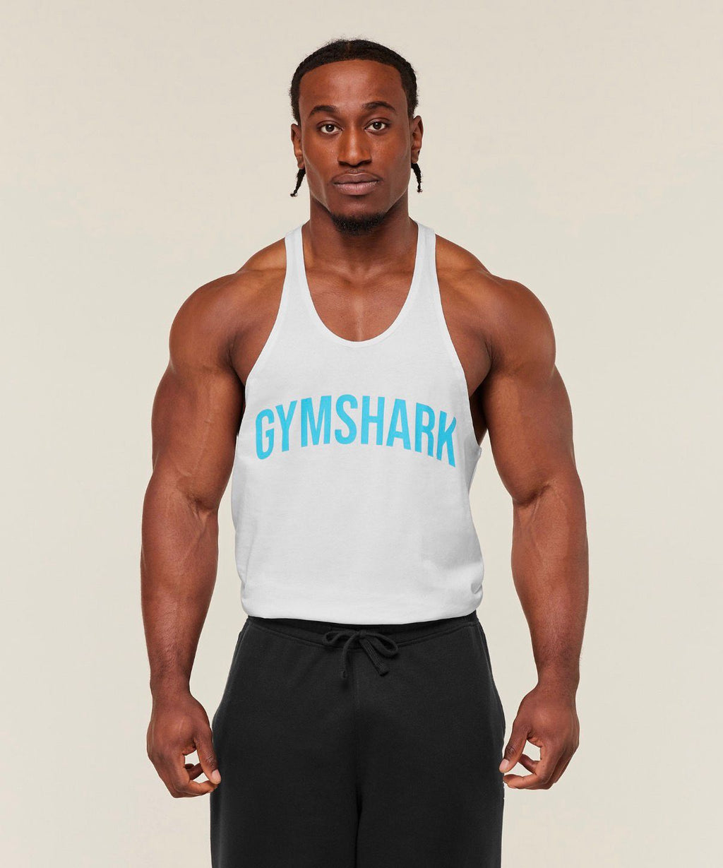 Power Stringer White/Blue