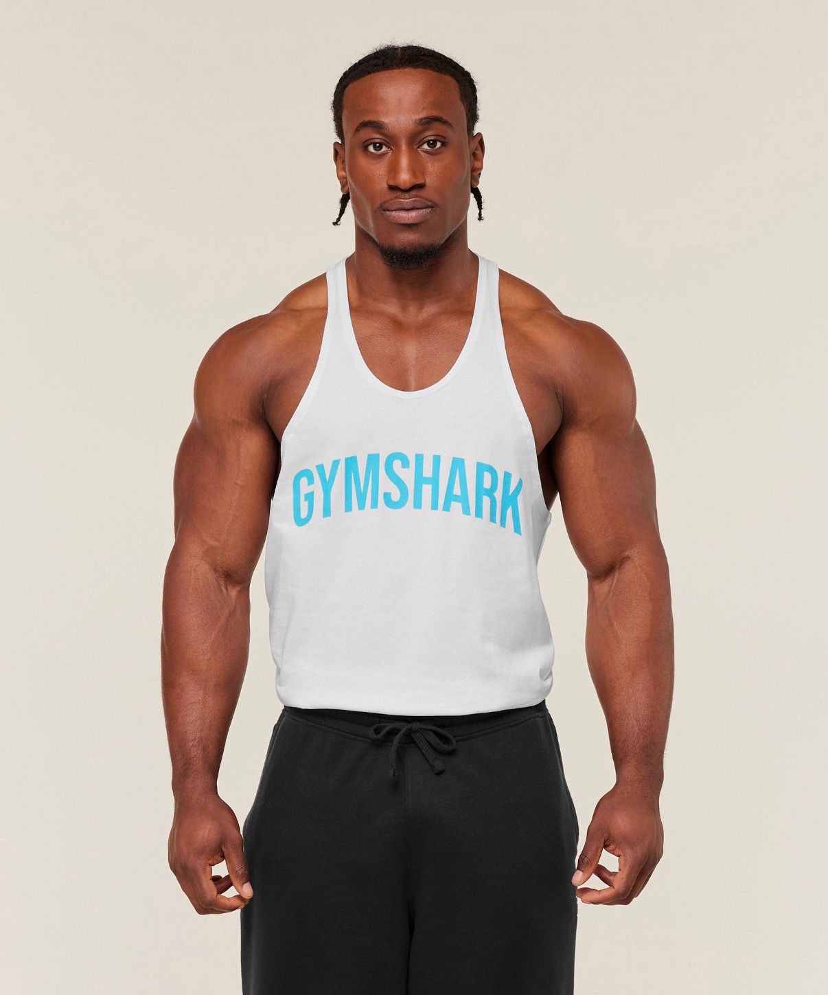 Power Stringer White/Blue