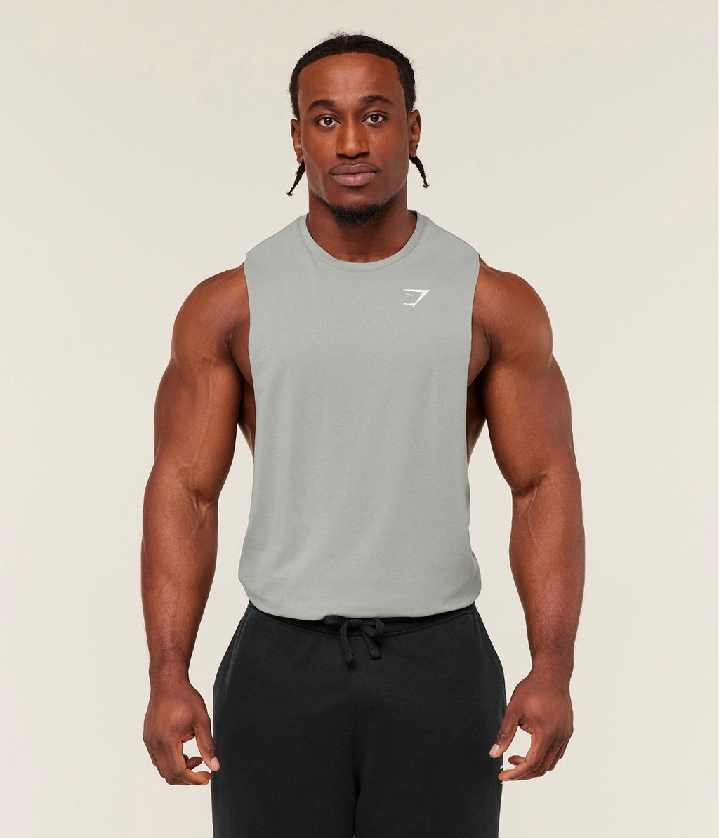 Critical Drop Arm Tank Smokey Grey