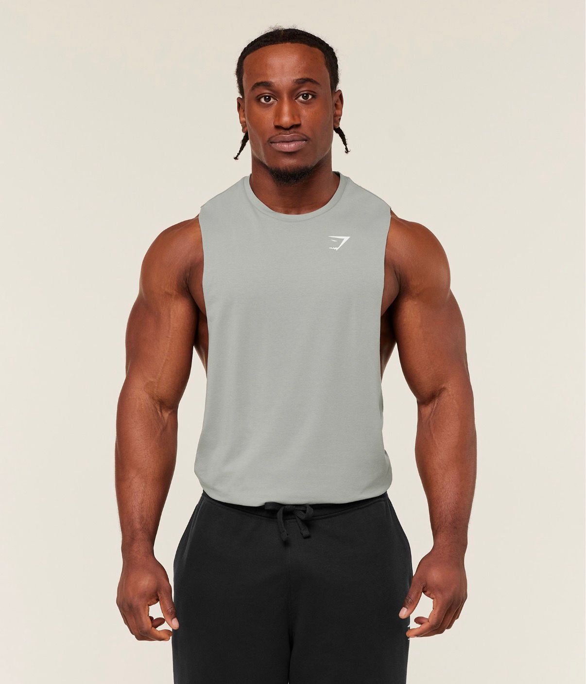 Critical Drop Arm Tank Smokey Grey