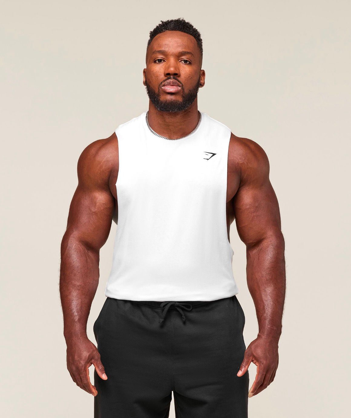 Critical Drop Arm Tank White