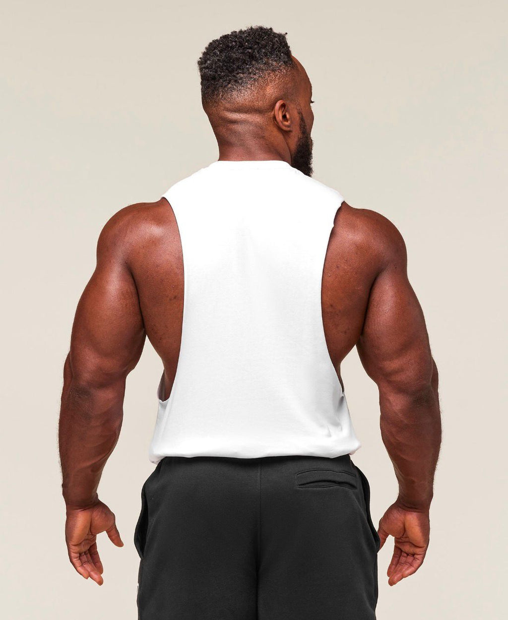 Critical Drop Arm Tank White