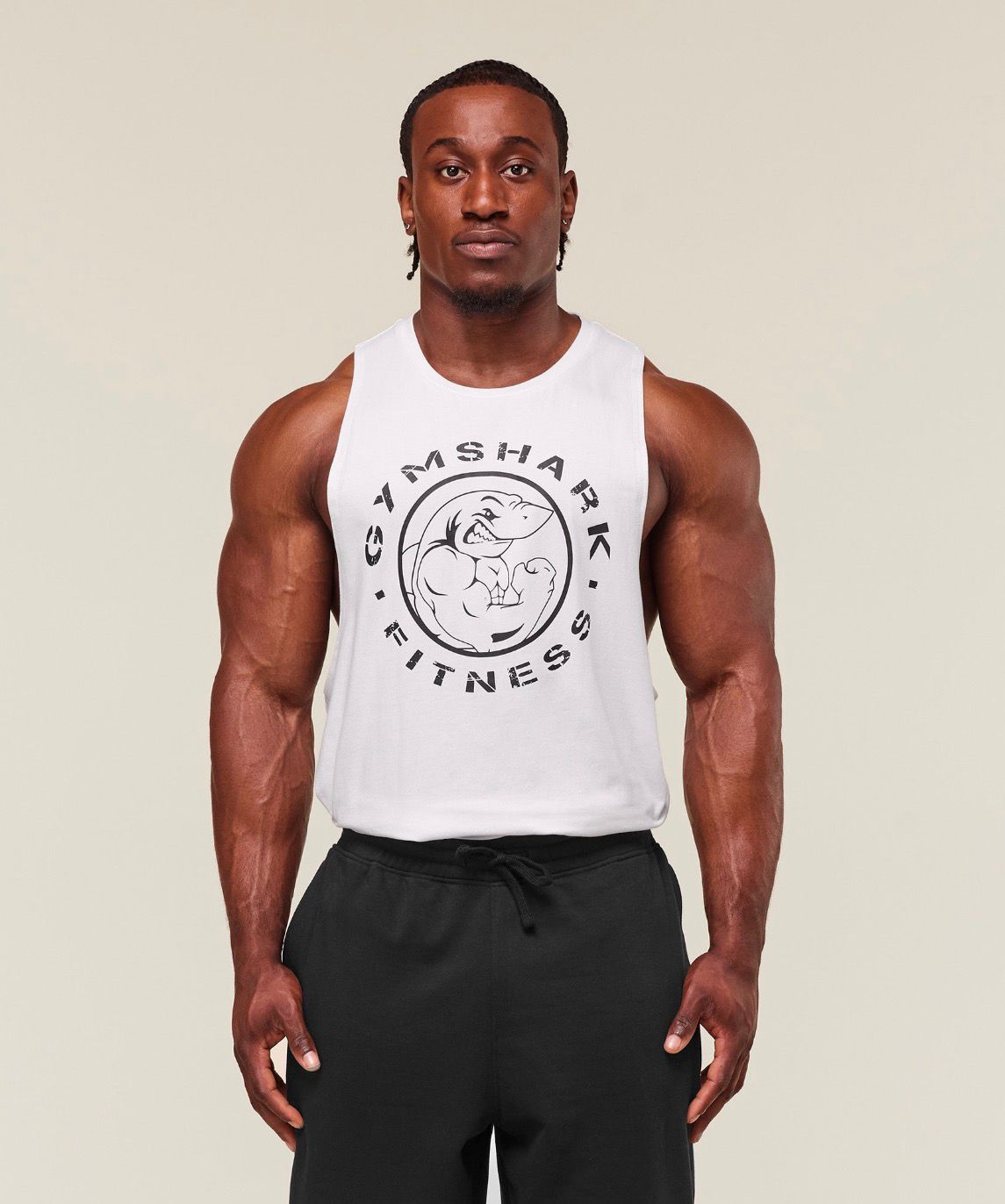 Legacy Drop Arm Tank White