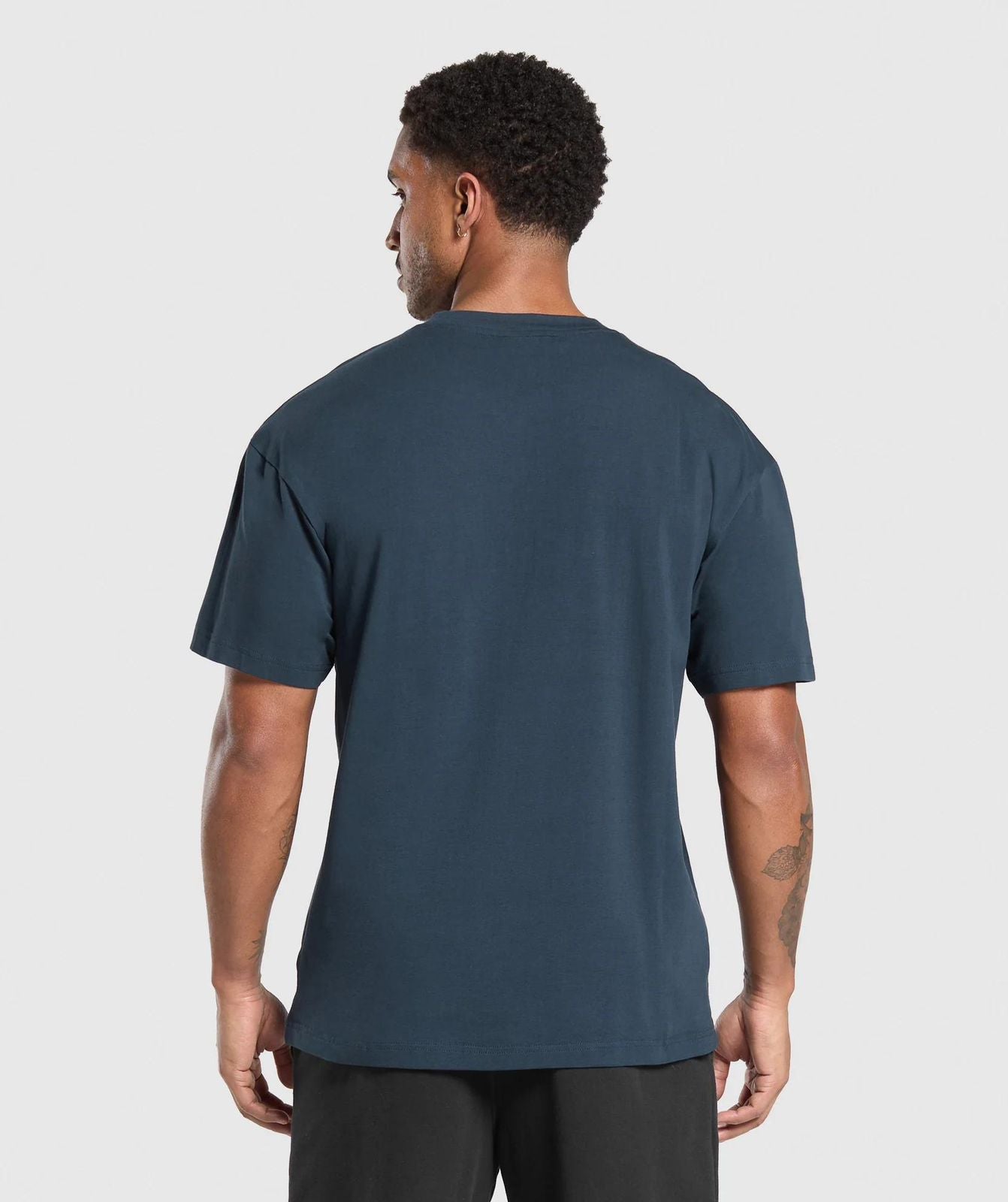 Crest T-Shirt Navy Blue