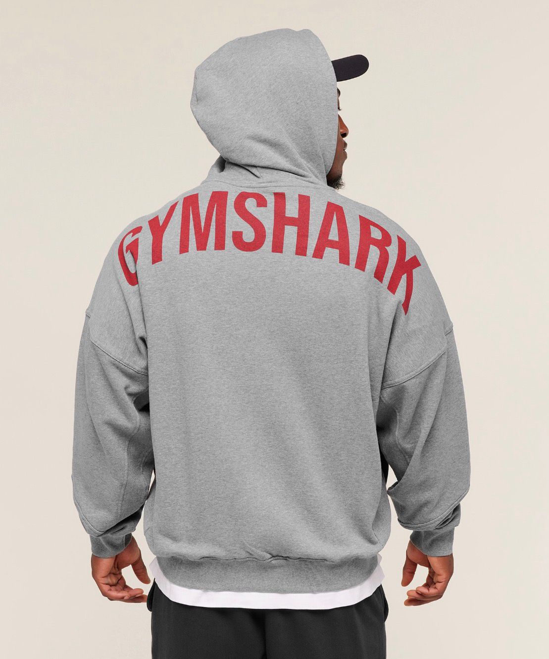 Power Zip Up Hoodie Grey