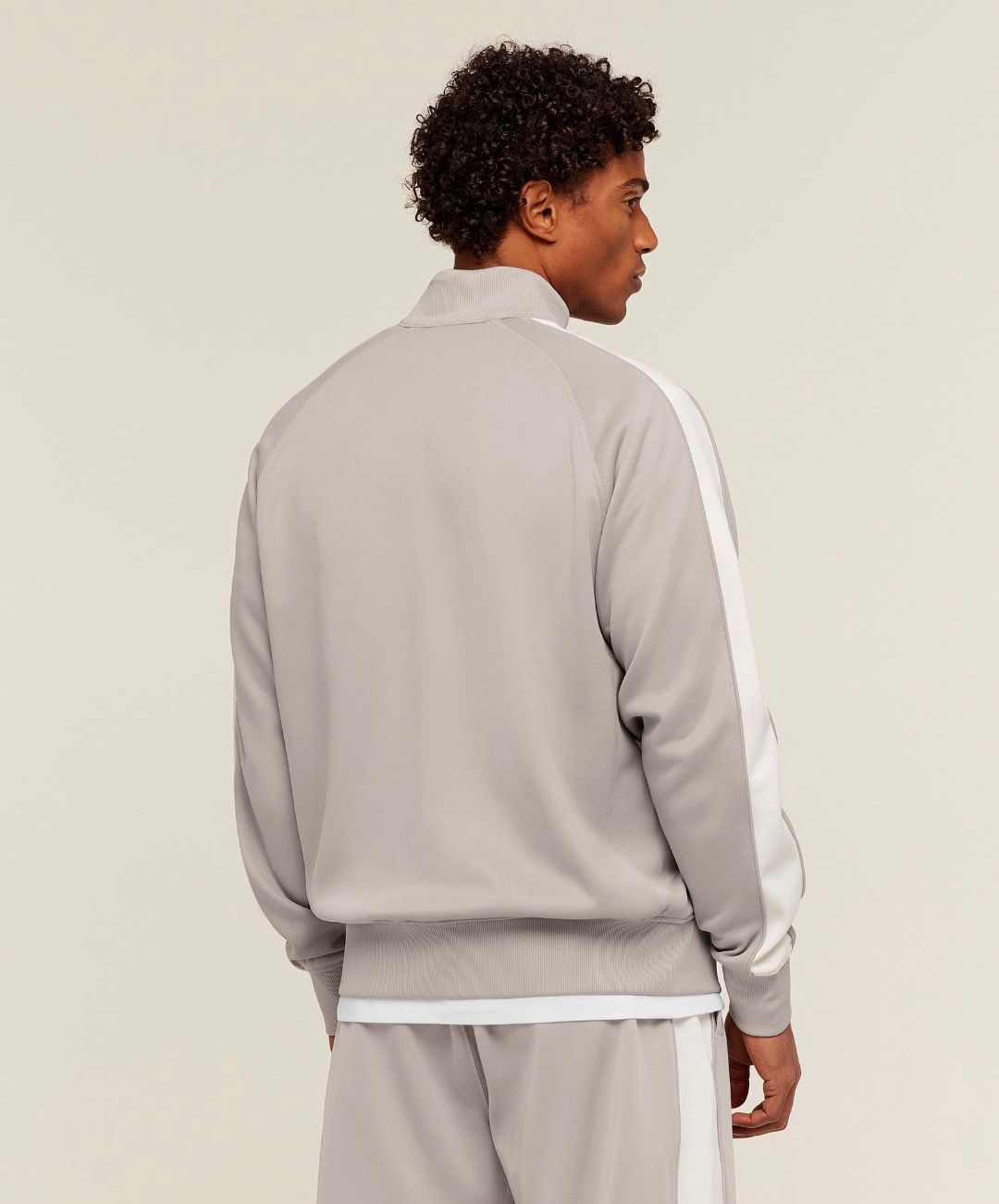Tricot Track Jacket Mushroom Grey