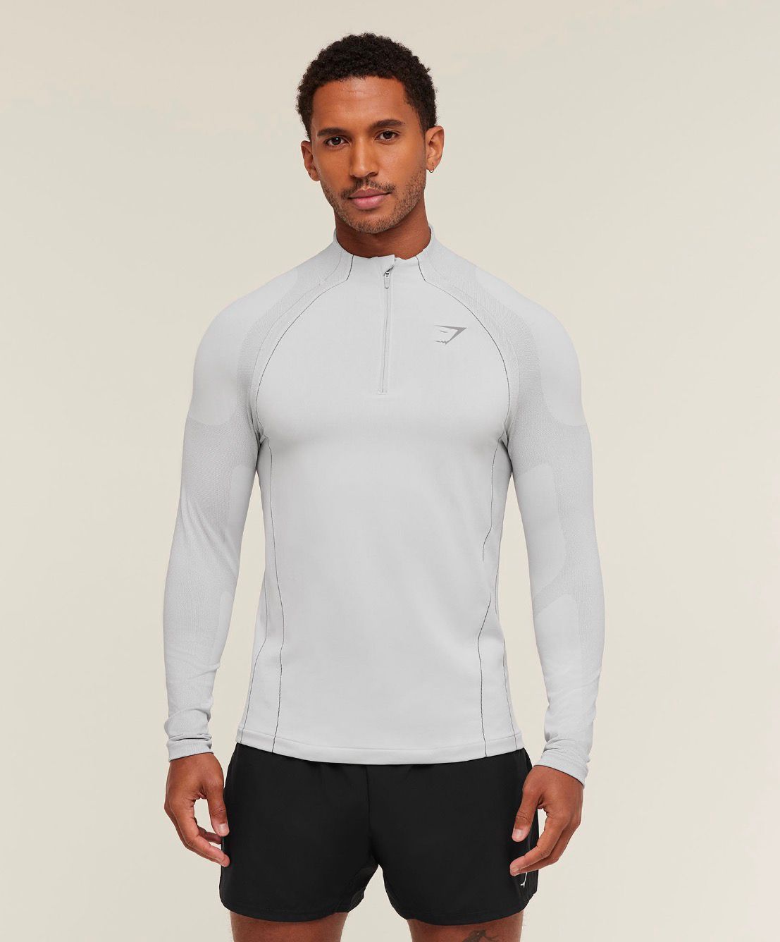 Apex Seamless White/Light Grey
