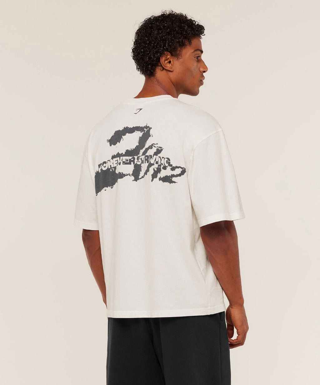 Forever Striving T-Shirt Soft White