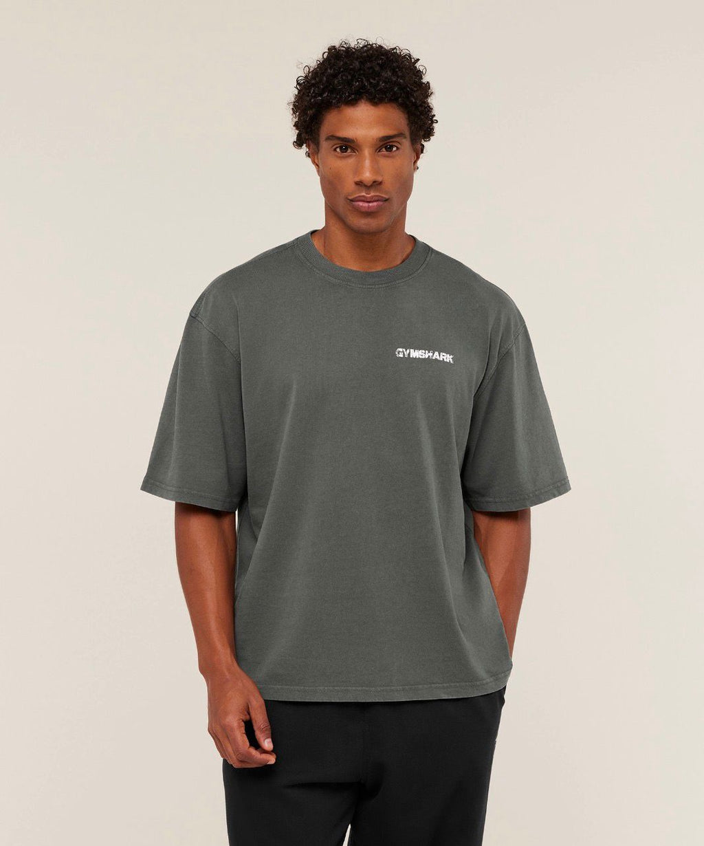 Forever Striving T-Shirt Slate Teal