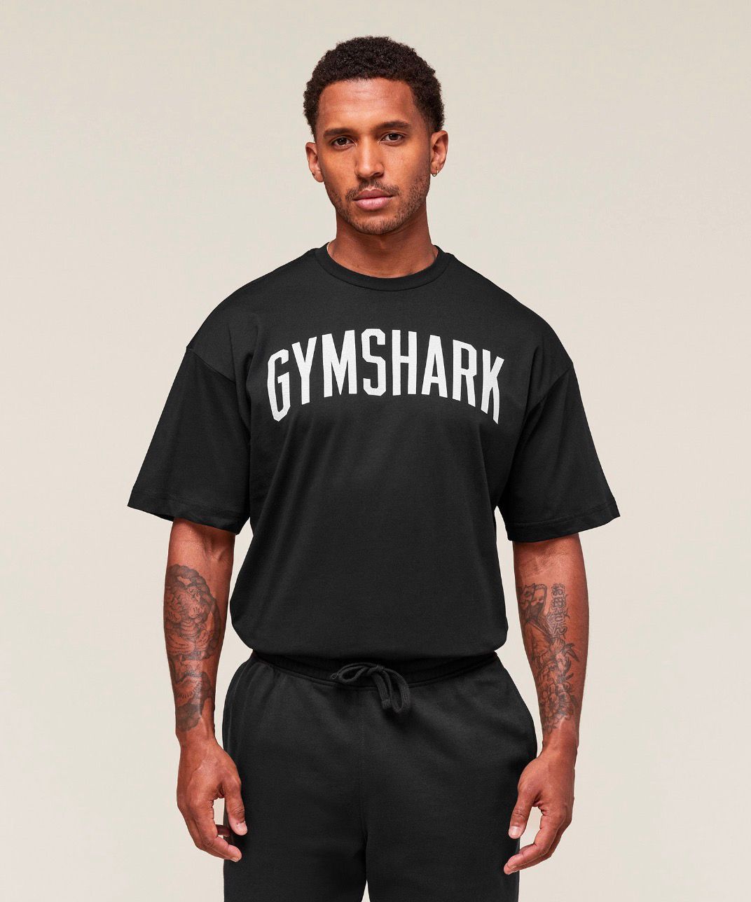 Worn Graphic T-Shirt Black