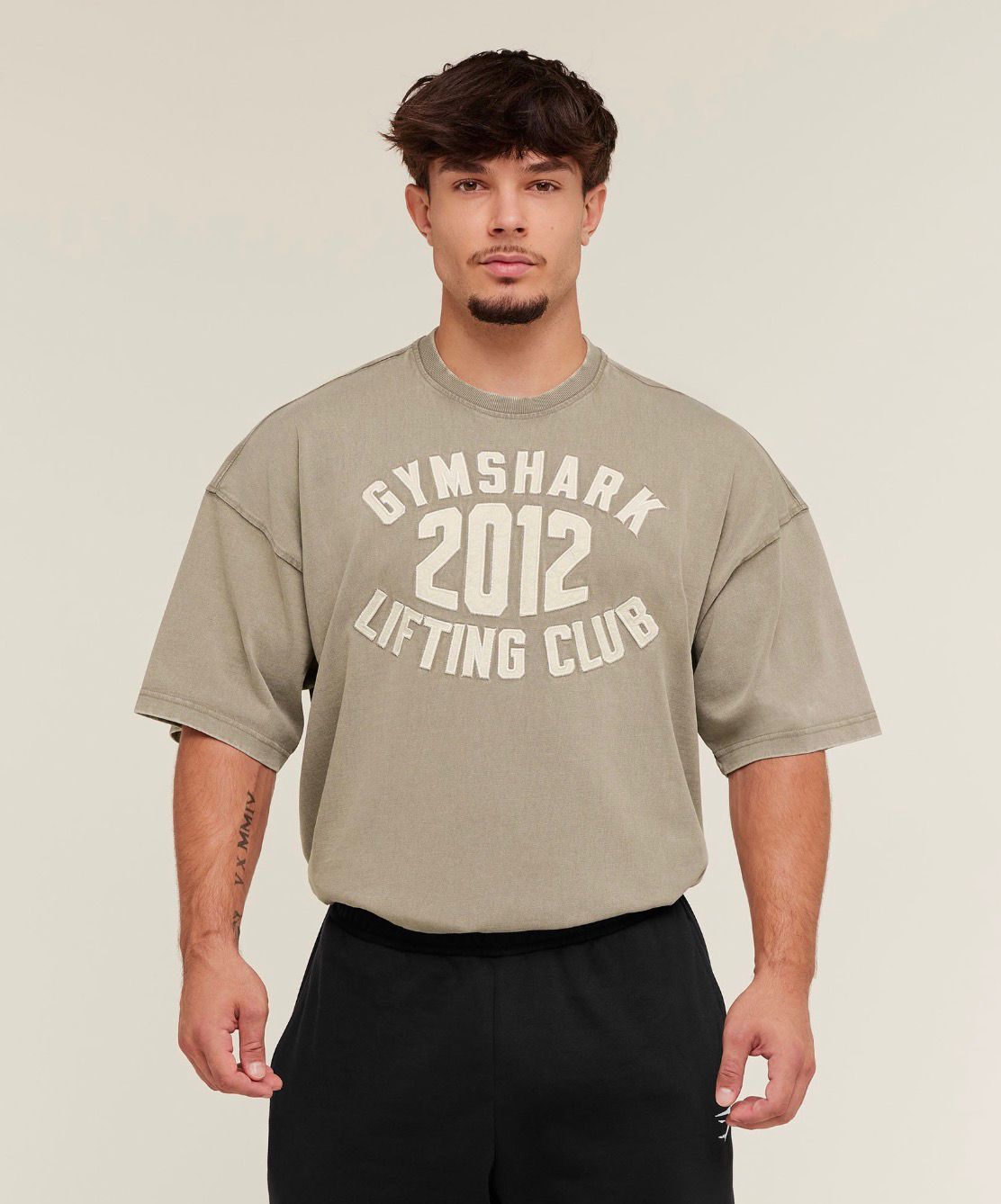 2012 Lifting Club T-Shirt Linen Brown