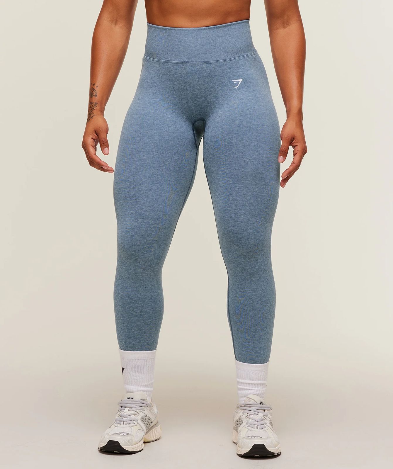 Lift Seamless Leggings Worn Blue/Perl Blue Marl