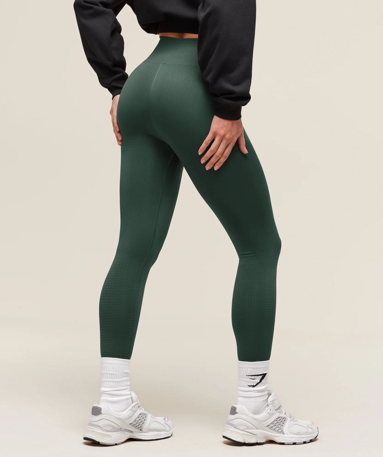 Lift Seamless Leggings Woodland Green Marl