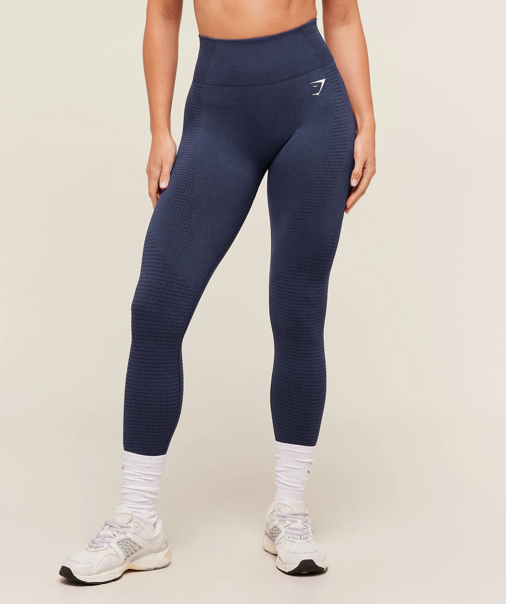 Lift Seamless Leggings Heavy Blue Marl
