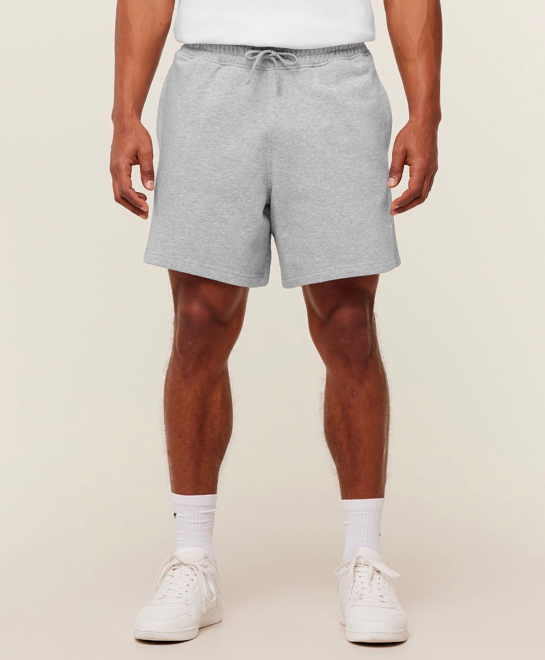 Crest Shorts Light Grey
