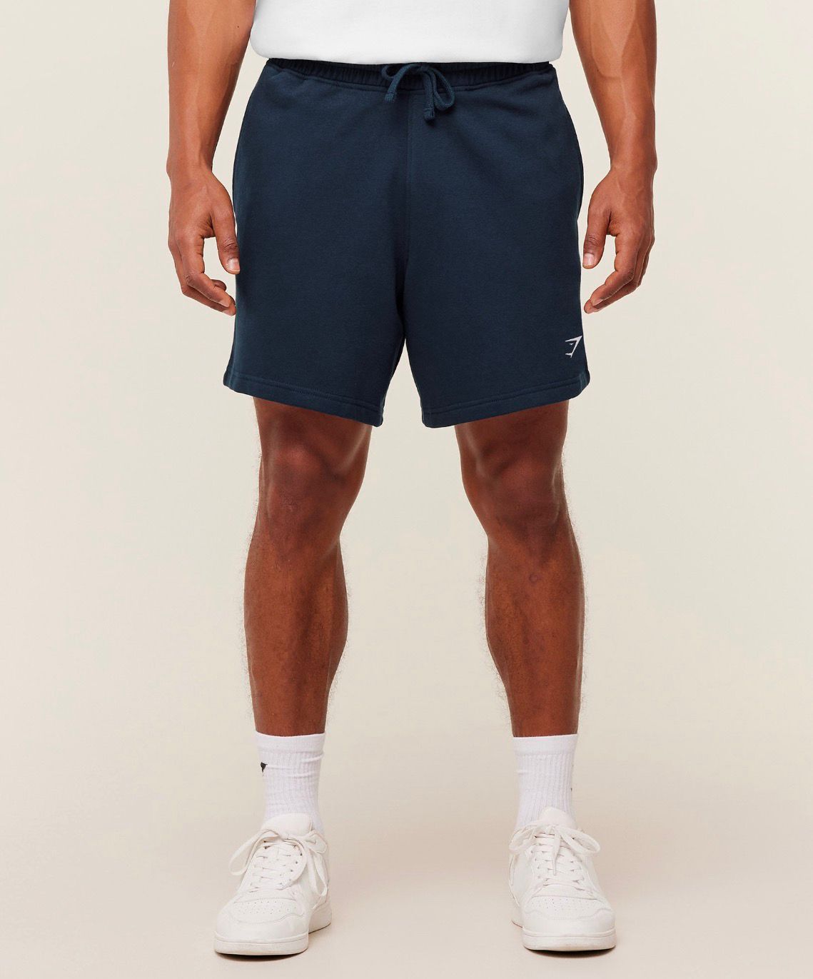 Crest Shorts Navy Blue