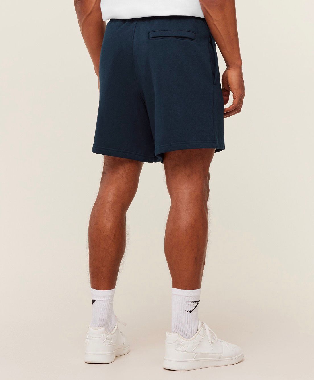 Crest Shorts Navy Blue