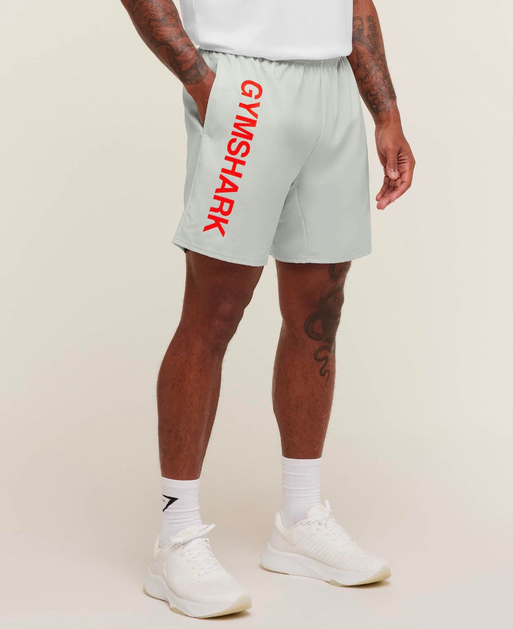 Conditioning 7” Shorts Light Grey