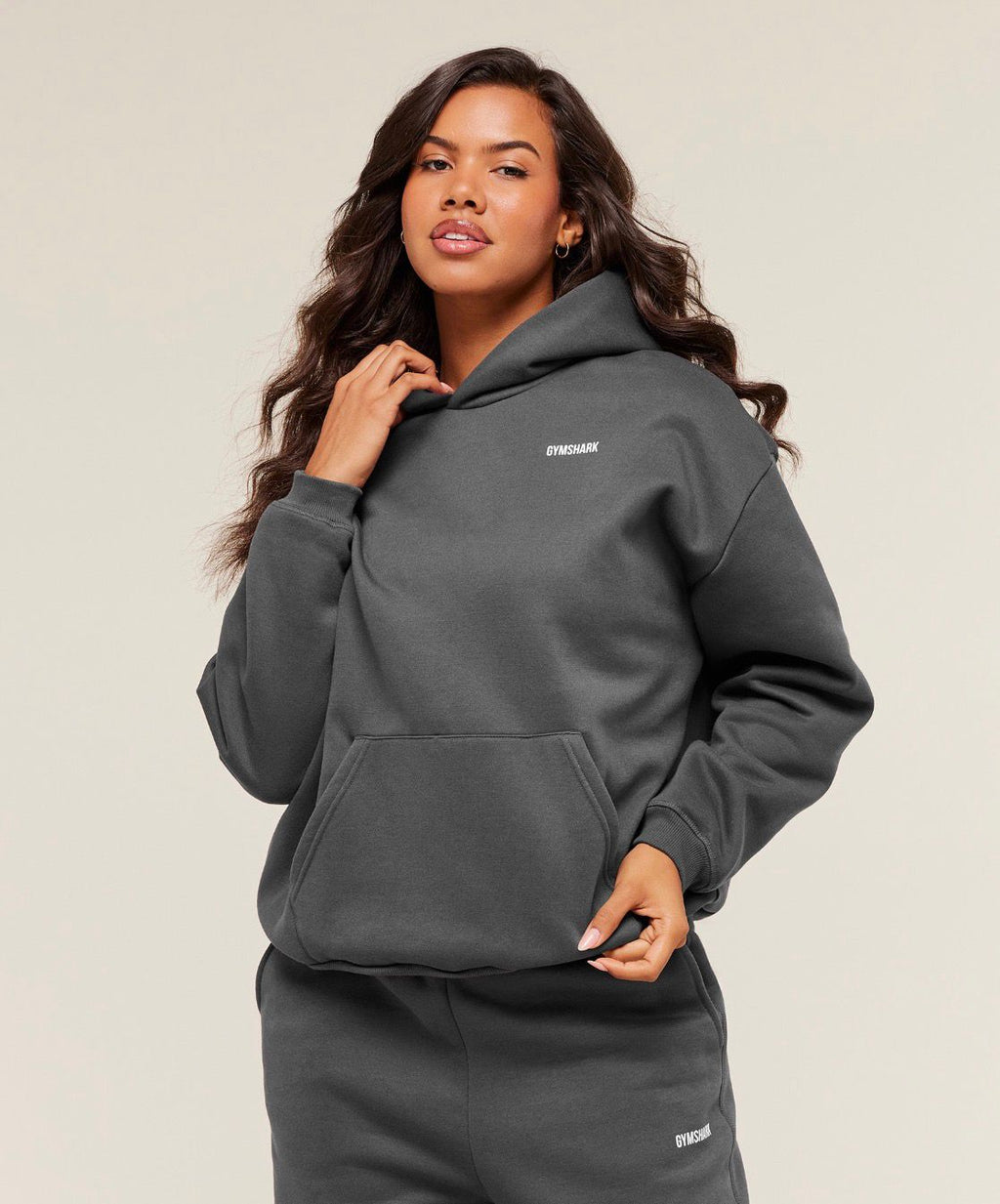 Cosy Luxe Hoodie Onyx Grey