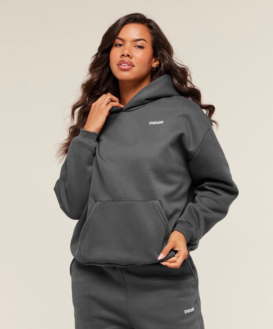 Cosy Luxe Hoodie Onyx Grey
