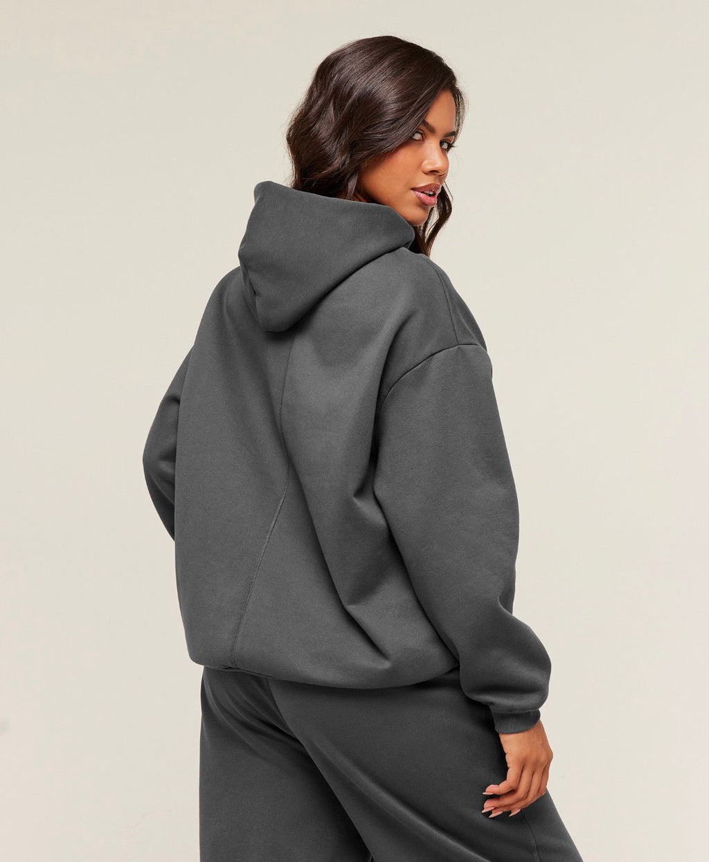 Cosy Luxe Hoodie Onyx Grey