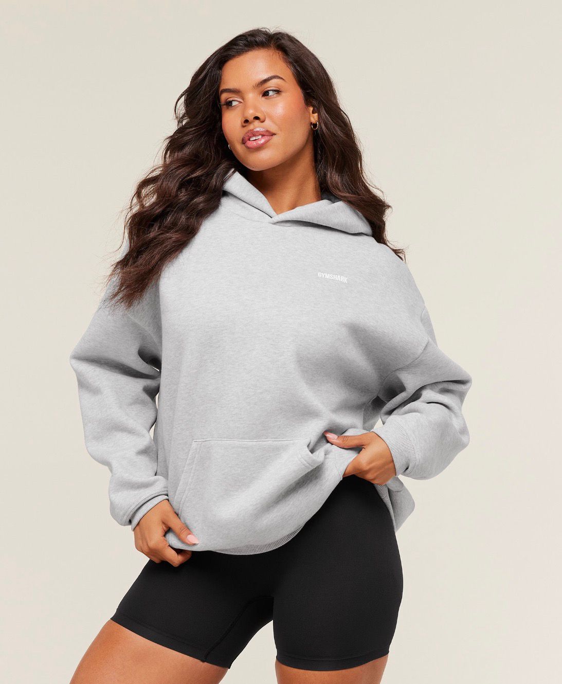 Cosy Luxe Hoodie Light Grey