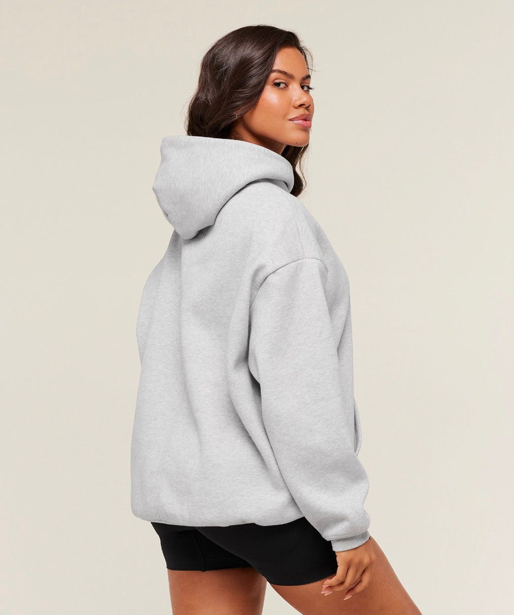 Cosy Luxe Hoodie Light Grey