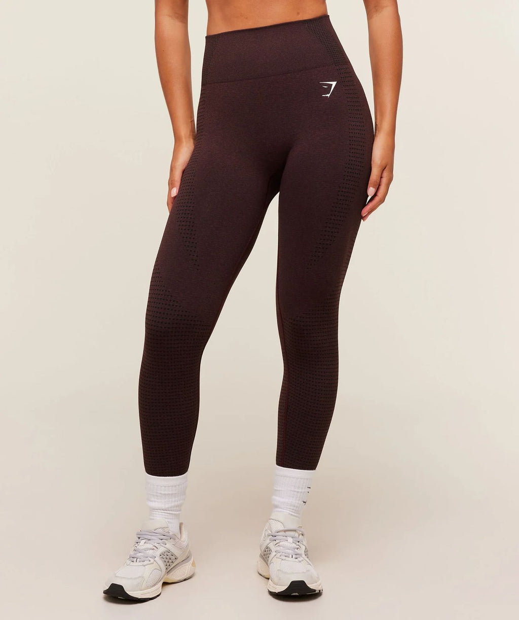 Lift Seamless leggings Rich Maroon/Marl