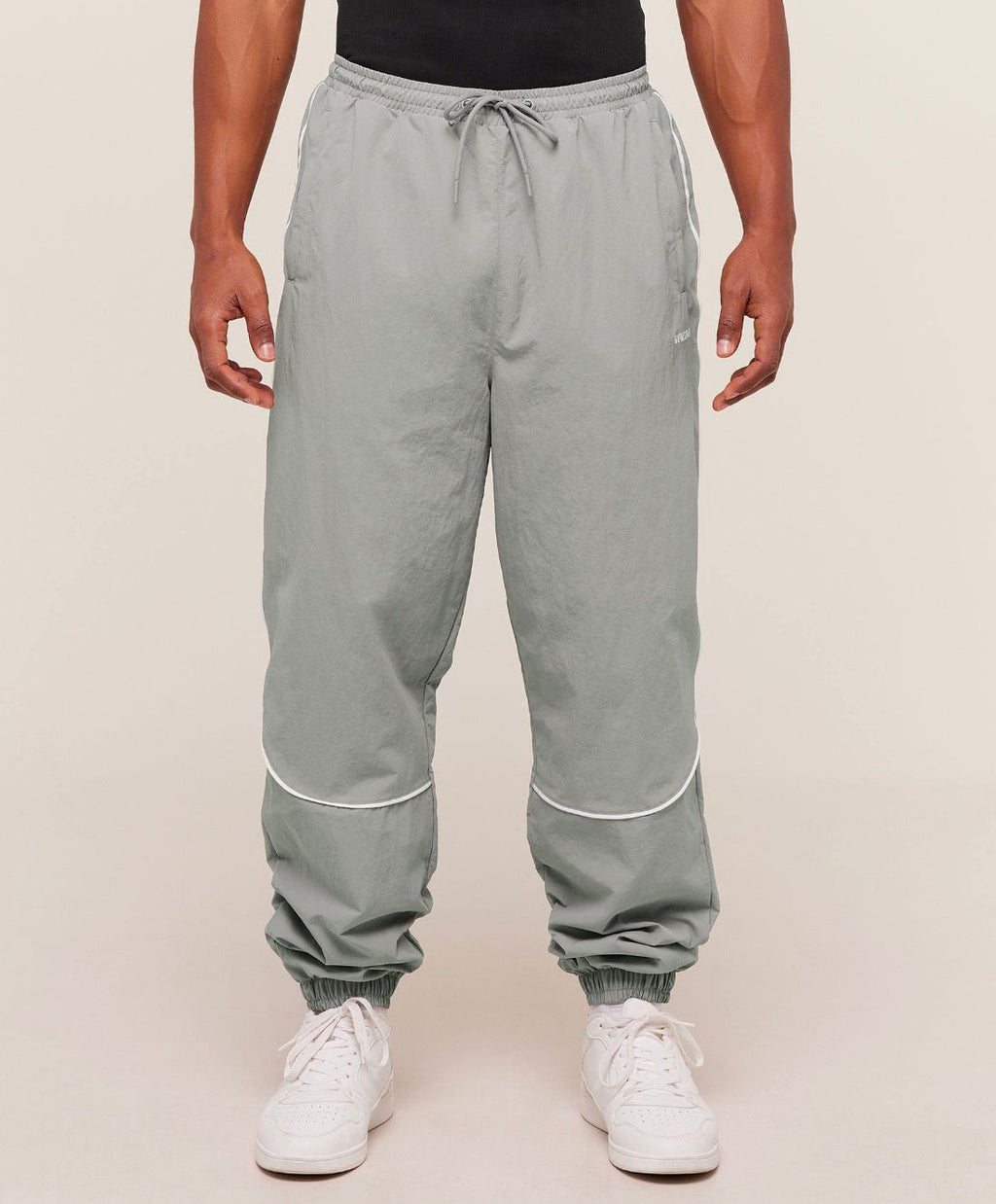 Retro Shell Track Pants Smokey Grey