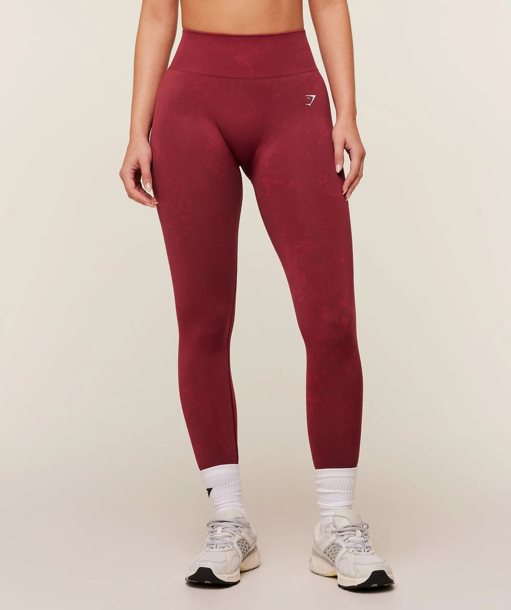 Everyday Seamless Washed Legging 2.0 Red Wash