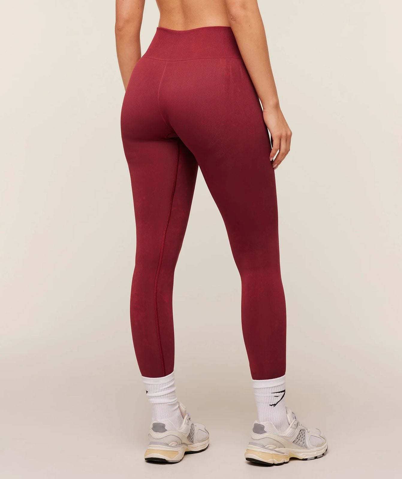 Everyday Seamless Washed Legging 2.0 Red Wash