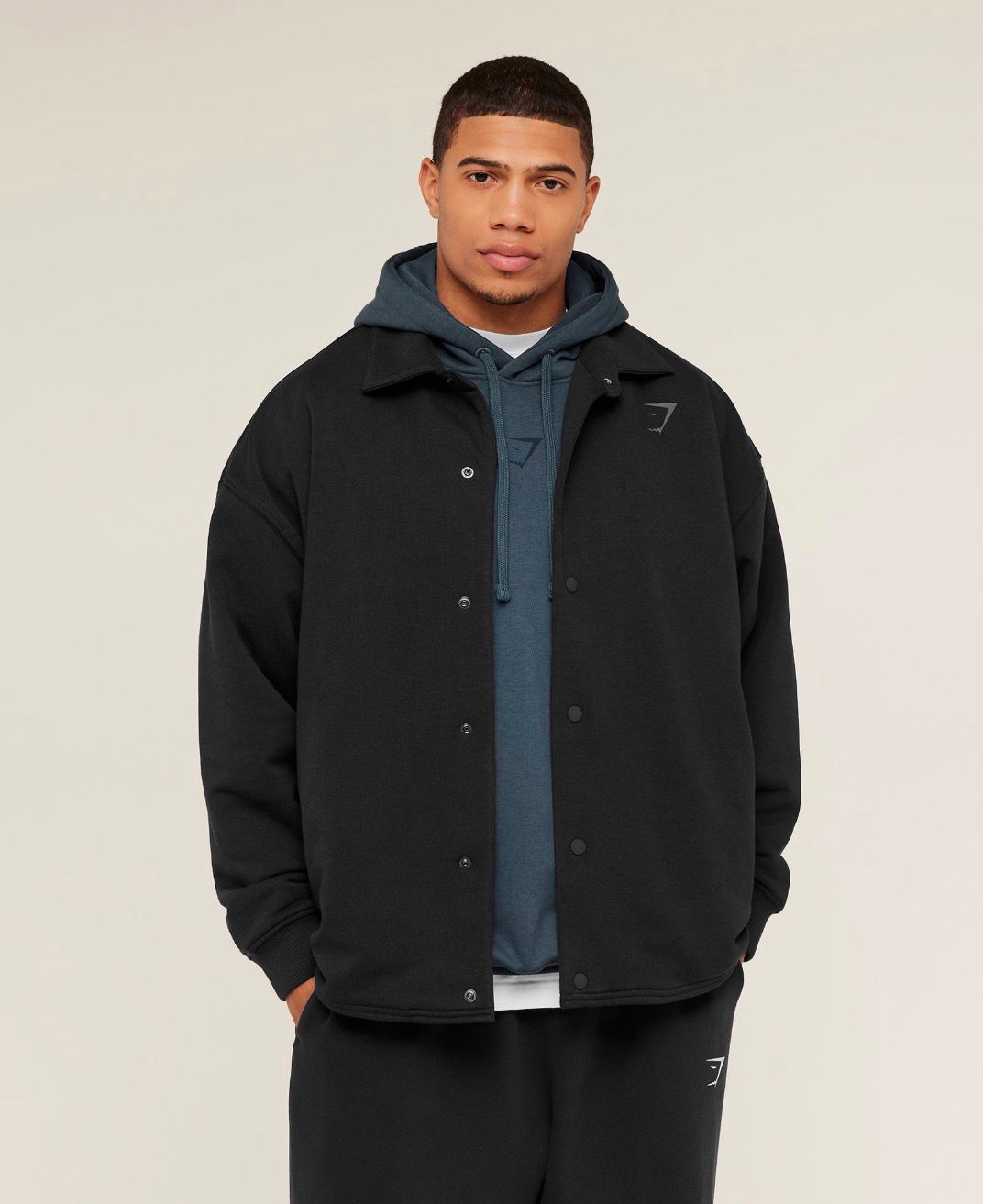 Power Coach Jacket Black