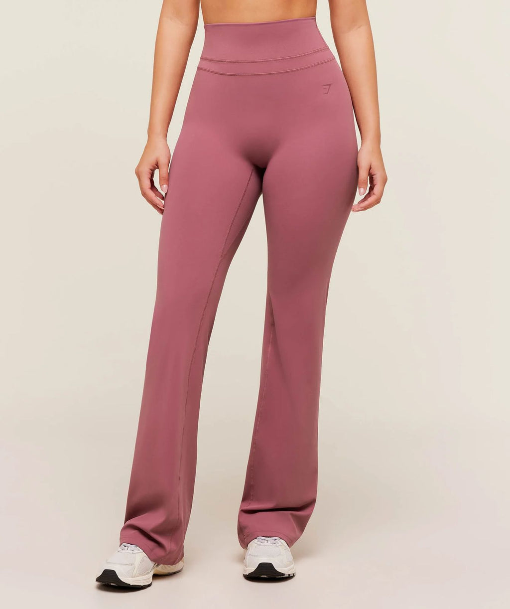 Whitney Flared Leggings Regular Reset Pink