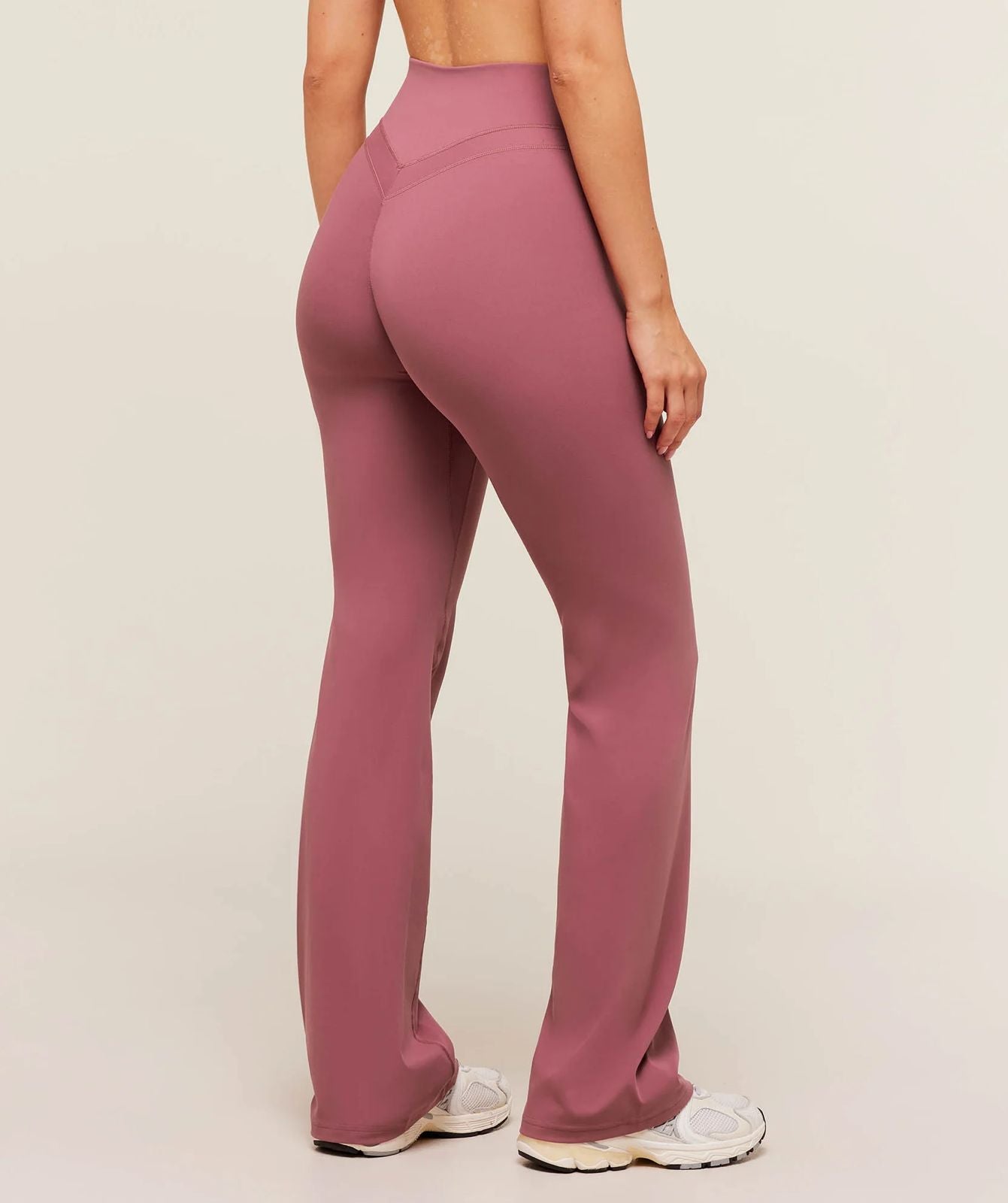 Whitney Flared Leggings Regular Reset Pink
