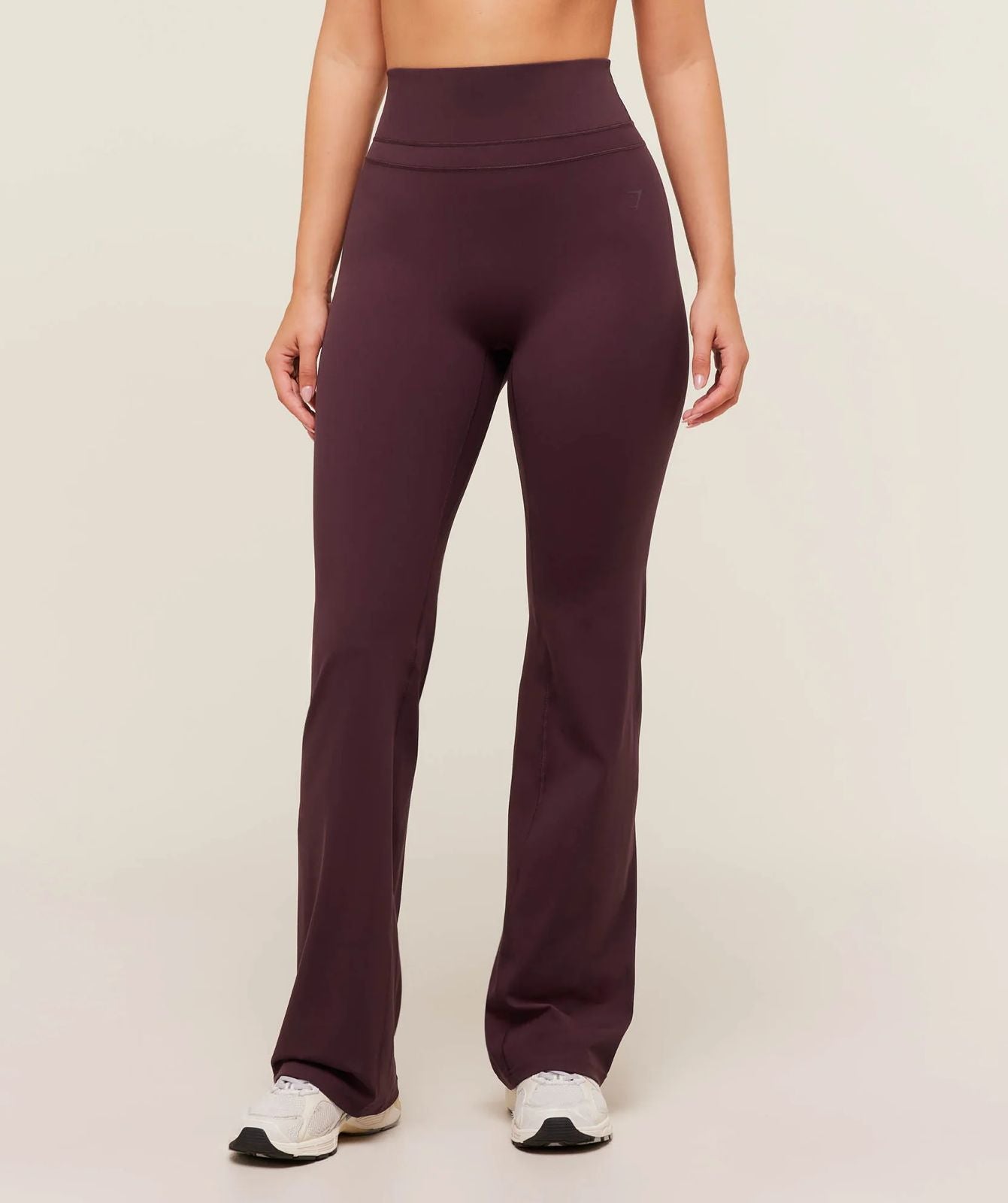 Whitney Flared Leggings Regular Cherry Purple