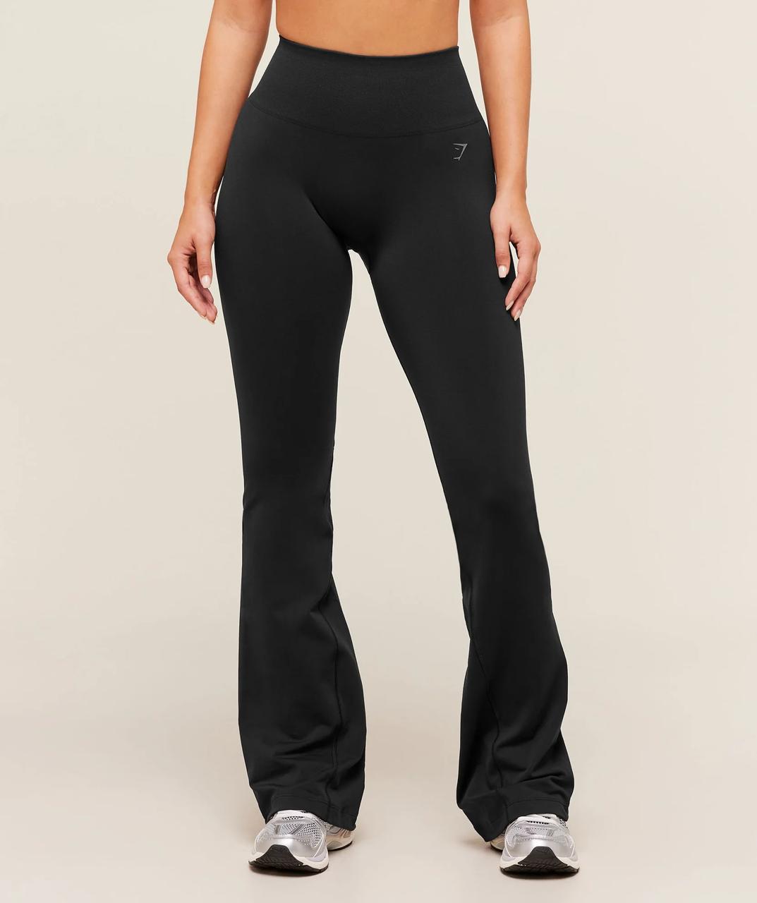Soft Sculpt Flared Leggings Black