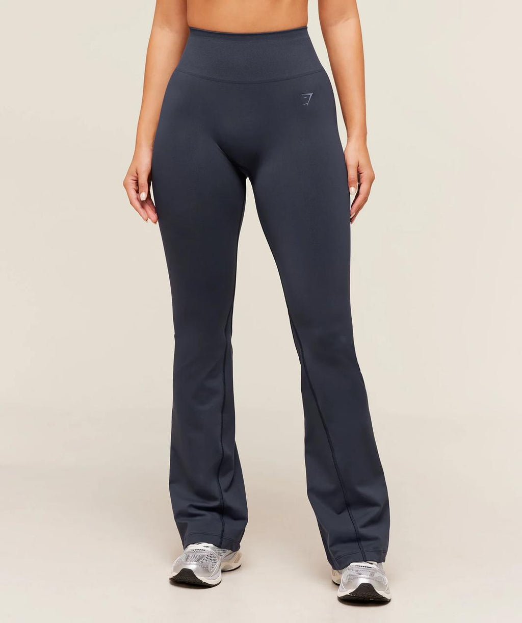 Soft Sculpt Flared Leggings Heavy Blue