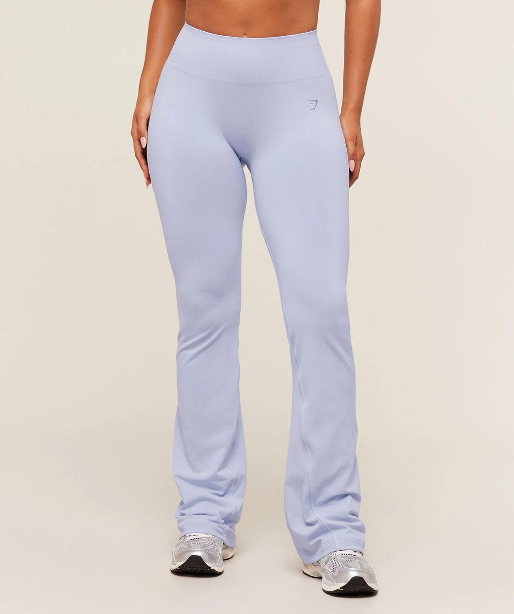 Soft Sculpt Flared Leggings Peri blue