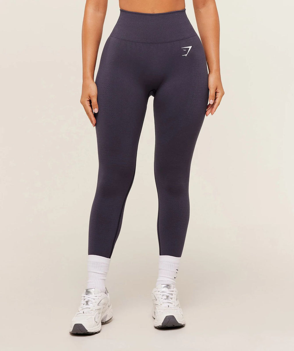 Vital Short Leggings Midnight Purple/Marl