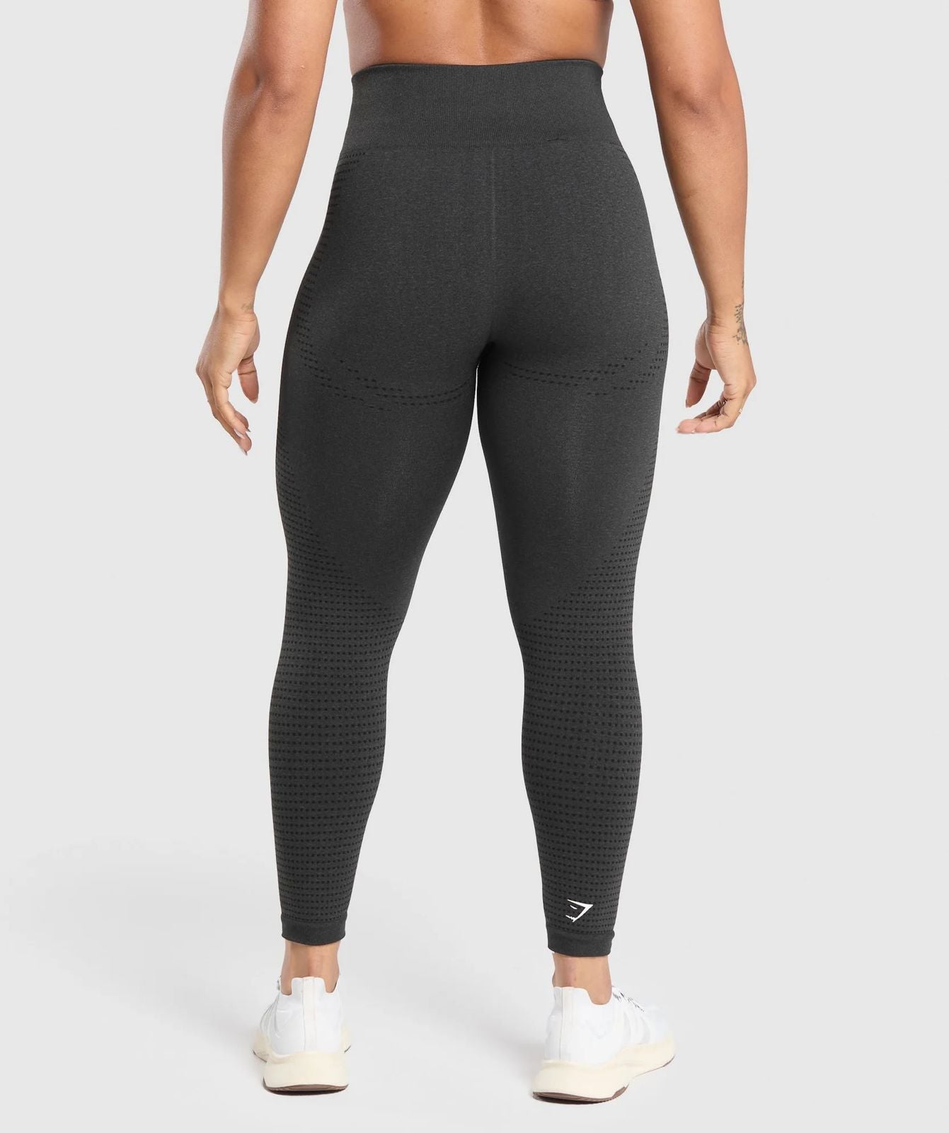 Vital Short Leggings Black Marl