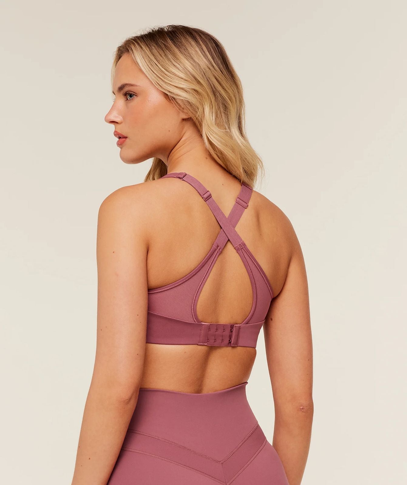 Alpha High Support Sports Bra Reset Pink